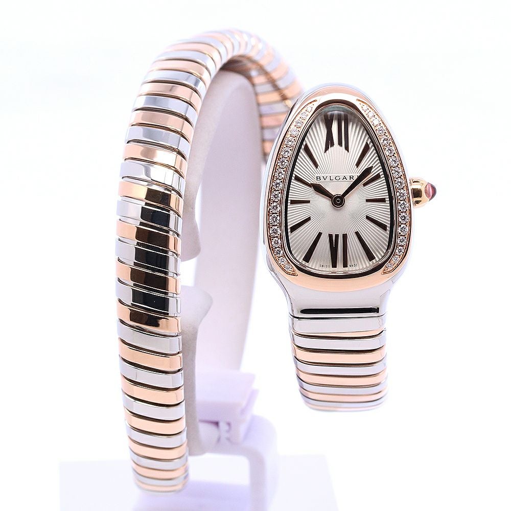 中古】BVLGARI SERPENTI TUBOGAS WATCH ブルガリ セルペンティ
