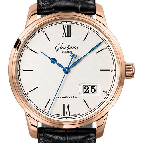 GLASHUTTE ORIGINAL Senator Excellence Panorama Date グラスヒュッテ・オリジナル セネタ・エクセレンス・パノラマデイト 1-36-03-02-05-61