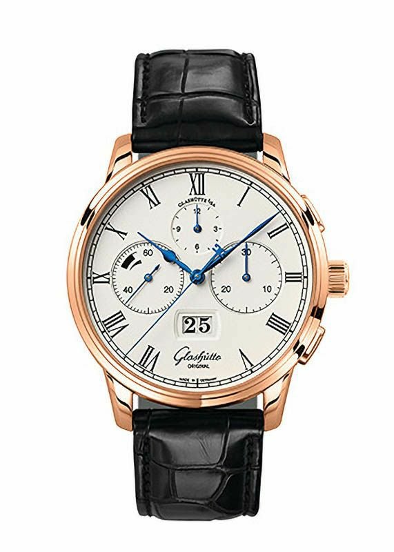 GLASHUTTE ORIGINAL Senator Excellence Panorama Date グラスヒュッテ・オリジナル セネタ・クロノグラフ・パノラマデイト 1-37-01-01-05-30