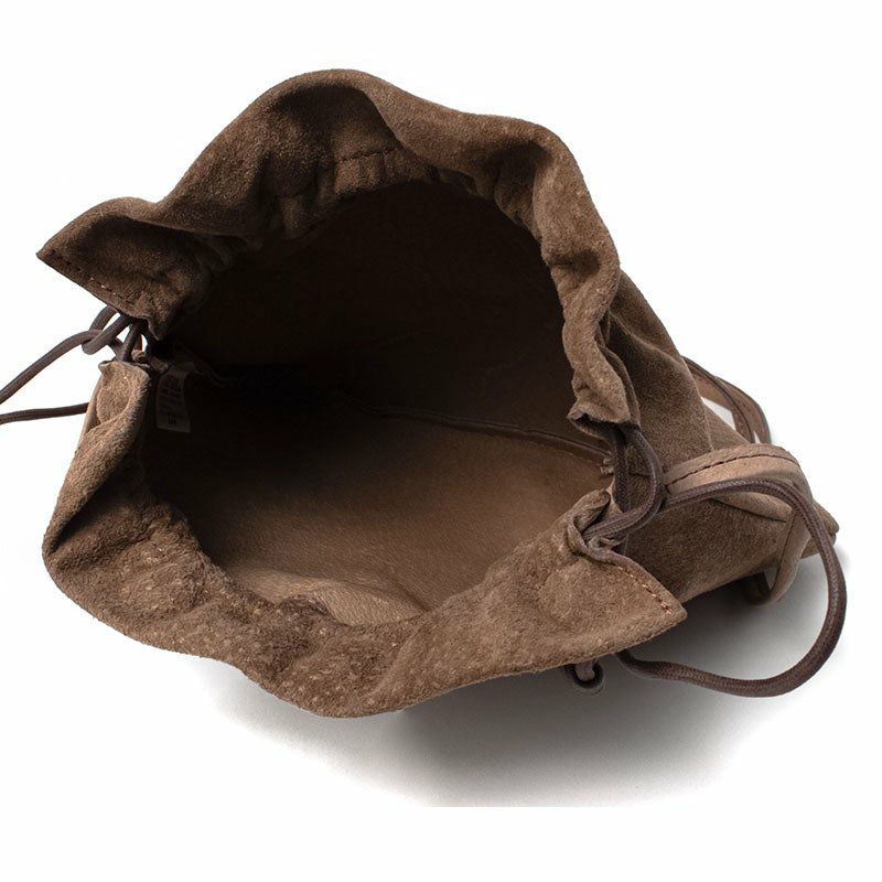 FOLNA Suede Shoulder Bag フォルナ フォルナ スエード ショルダー バック グレージュ 224787-GREIGE