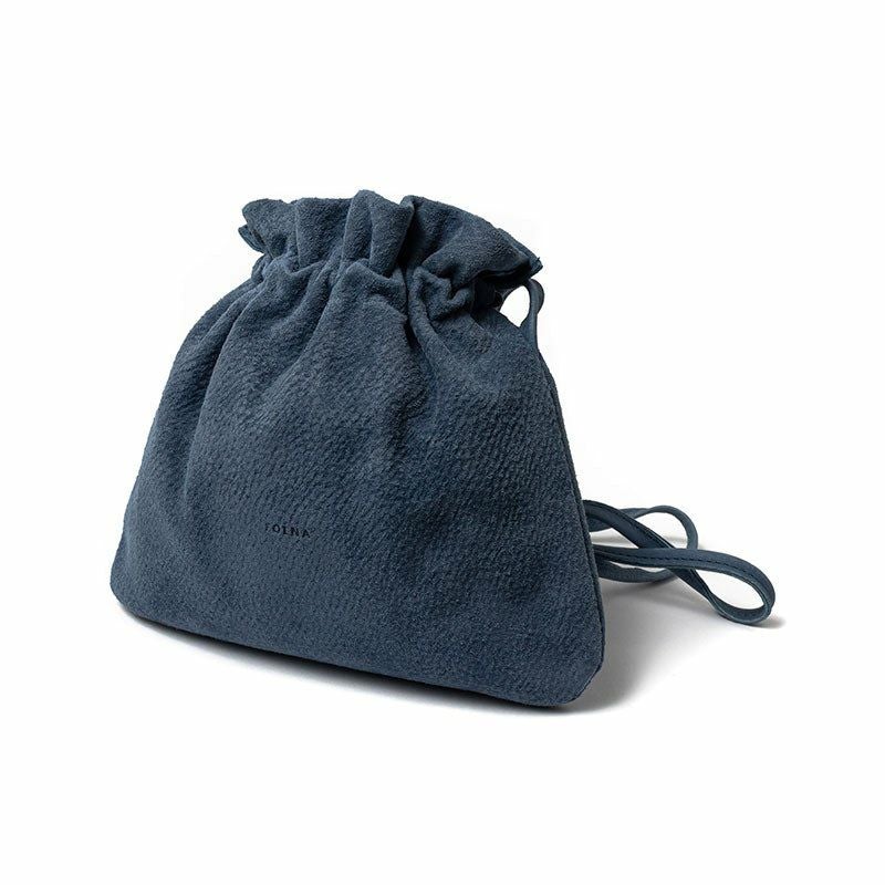 FOLNA Suede Shoulder Bag フォルナ フォルナ スエード ショルダー バック ブルー 224787-BULE