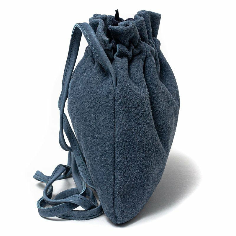 FOLNA Suede Shoulder Bag フォルナ フォルナ スエード ショルダー バック ブルー 224787-BULE