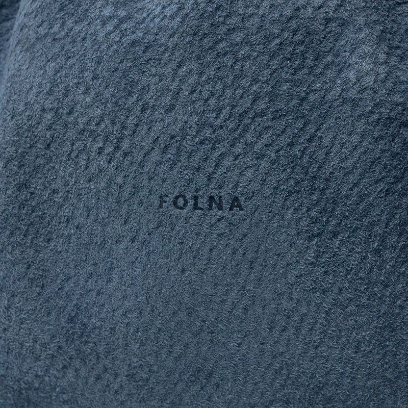 FOLNA Suede Shoulder Bag フォルナ フォルナ スエード ショルダー バック ブルー 224787-BULE