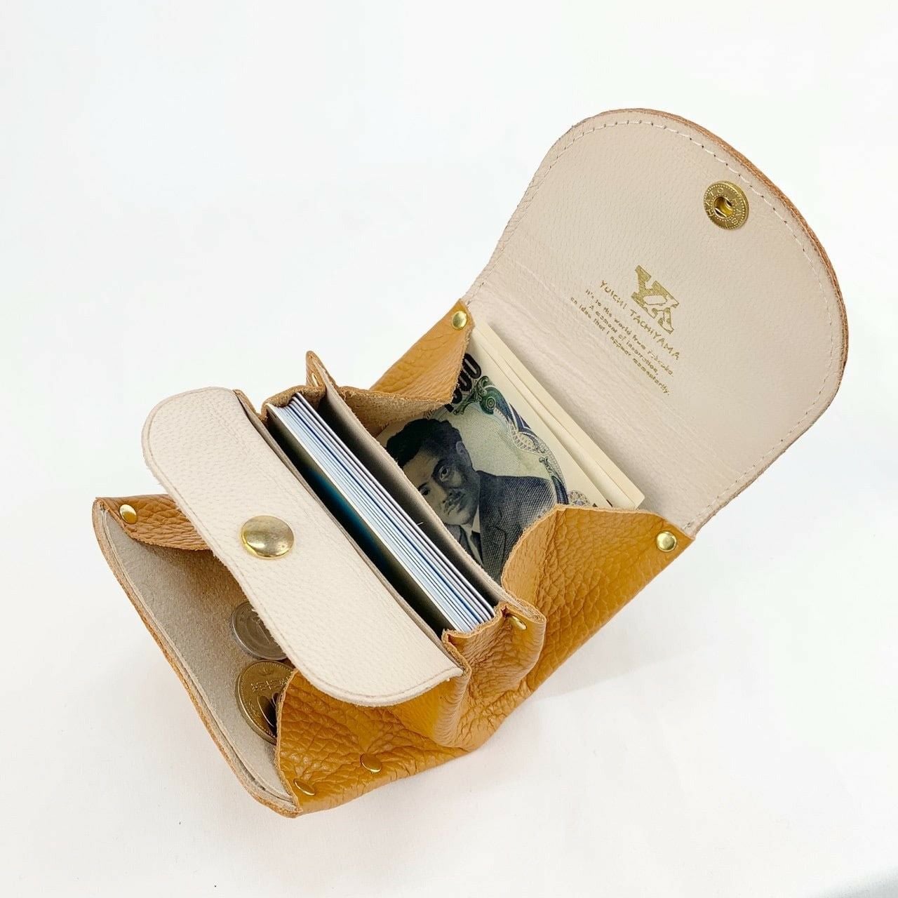 YUICHI TACHIYAMA acordion wallet mini G mineral mint ユウイチタチ