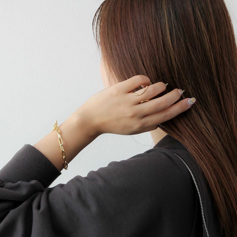 BYOKA G.CLASSIC CHAIN BRACELET GOLD GW0401 ビョーカ ブレスレット