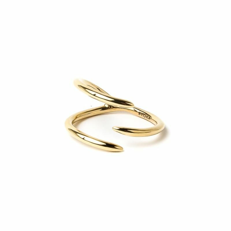 BYOKA BRANCH RING SILVER GR2501 ビョーカ リング ゴールド GR2501