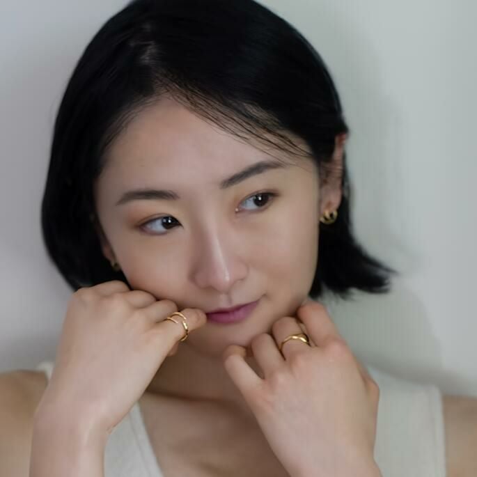 BYOKA BRANCH RING SILVER GR2501 ビョーカ リング ゴールド GR2501