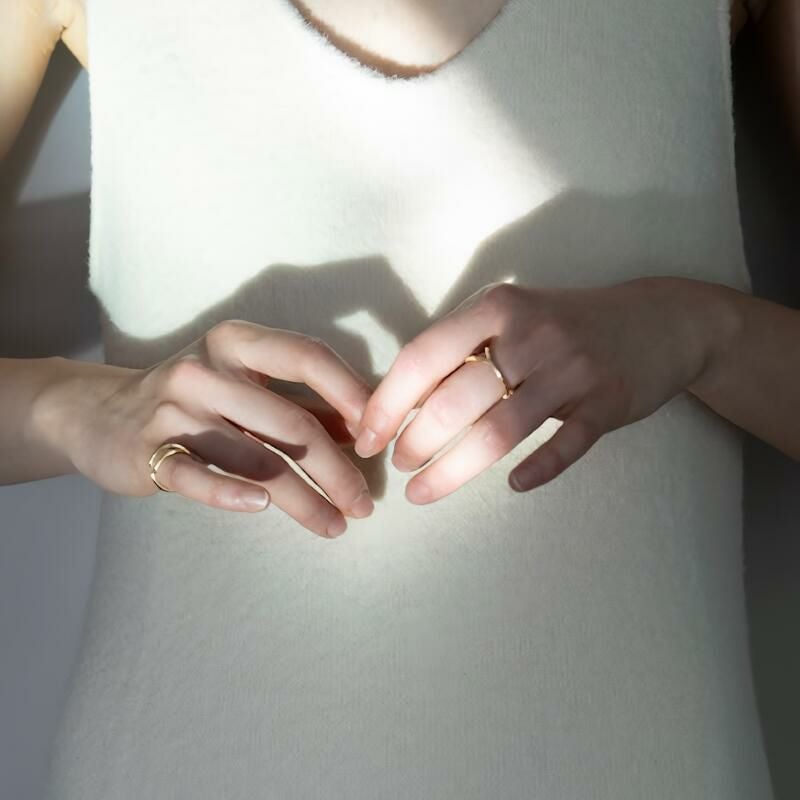 BYOKA BRANCH RING SILVER GR2501 ビョーカ リング ゴールド GR2501