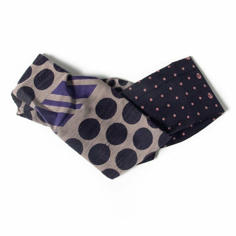 POLS ポルス ヘアバンド ネイビー AHB-DOTS-01