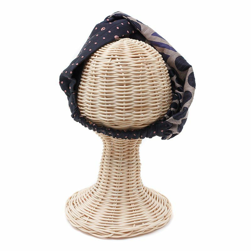 POLS ポルス ヘアバンド ネイビー AHB-DOTS-01