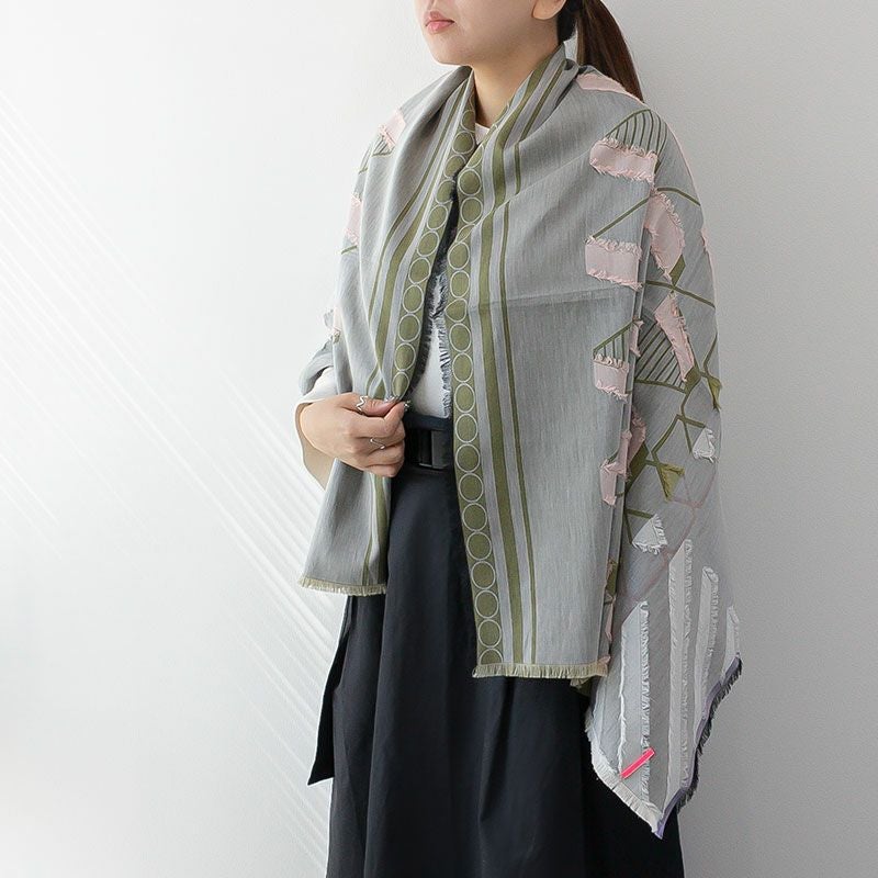 POLS FUSA HASHIGO PNK ポルス ストール SFU-HSG-2104 PNK