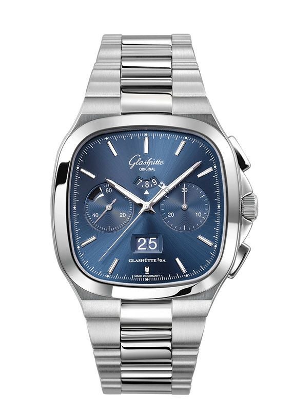 GLASHUTTE ORIGINAL Seventies Chronograph Panorama Date グラスヒュッテ・オリジナル セブンティーズ・クロノグラフ・パノラマデイト 1-37-02-08-02-70