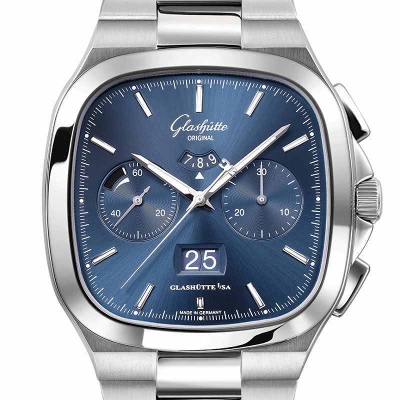 GLASHUTTE ORIGINAL Seventies Chronograph Panorama Date グラスヒュッテ・オリジナル セブンティーズ・クロノグラフ・パノラマデイト 1-37-02-08-02-70