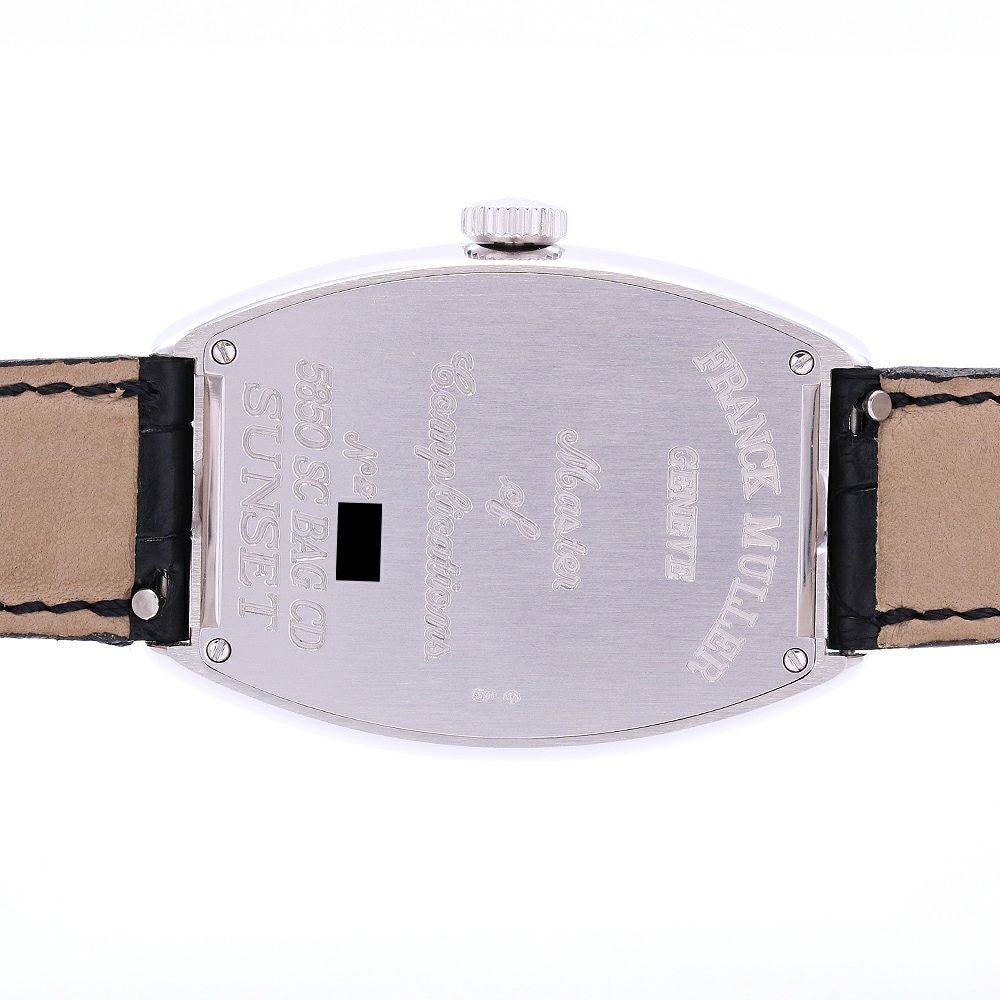 【中古】FRANCK MULLER TONNEAU CURVEX SUNSET フランク・ミュラー トノウカーベックス サンセット 5850 SC BAG CD