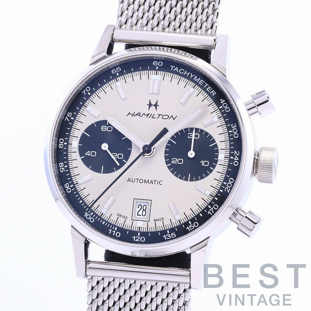 中古】HAMILTON AMERICAN CLASSIC INTRAMATIC AUTO CHRONO ハミルトン