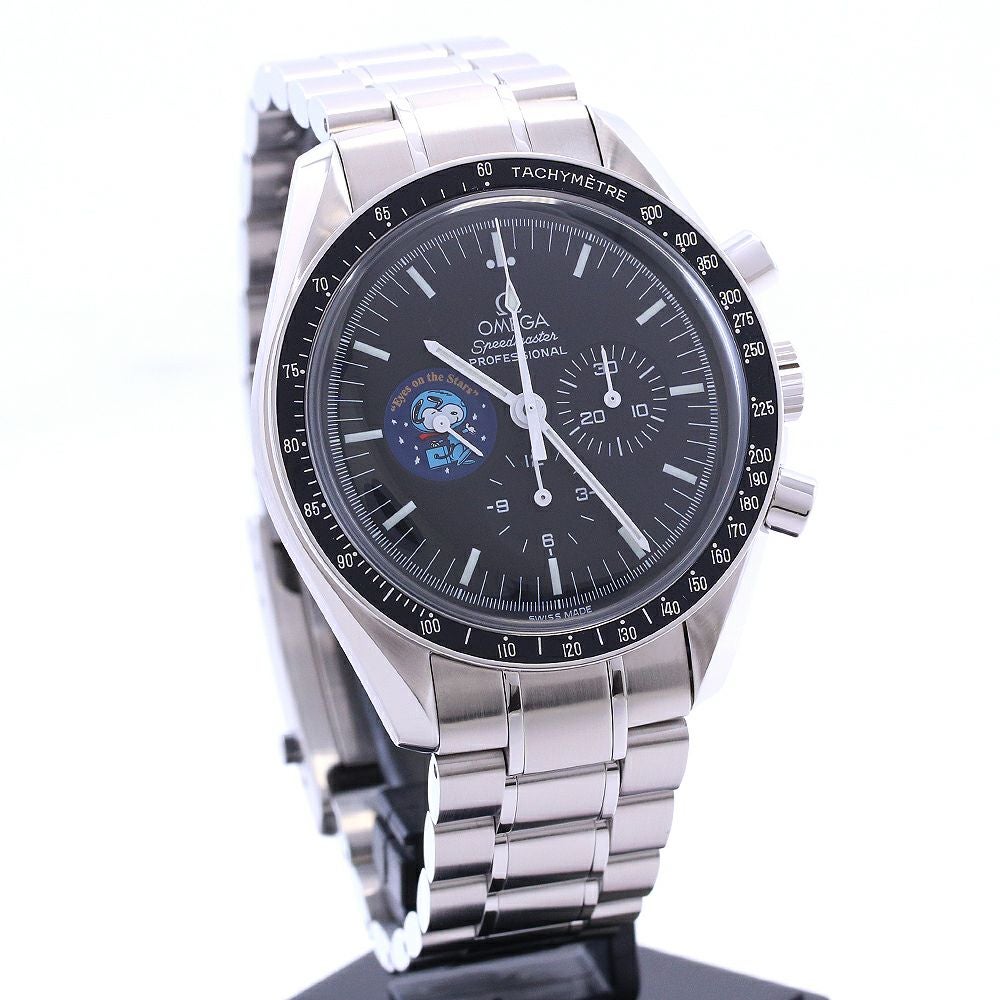 中古】OMEGA SPEEDMASTER PROFESSIONAL MOONWATCH SNOOPY AWARD オメガ