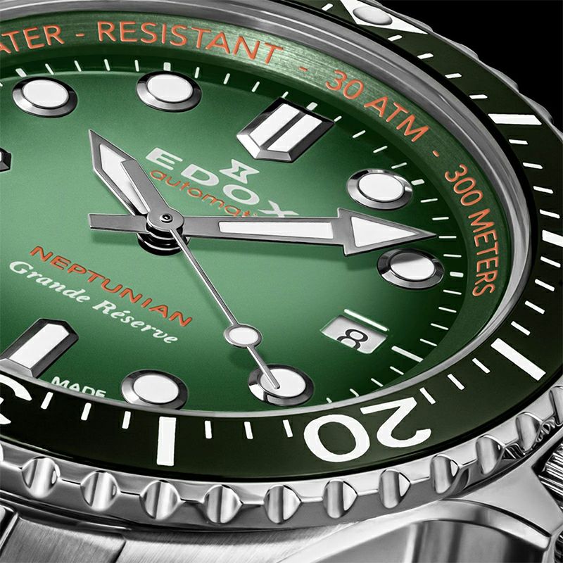 EDOX NEPTUNIAN GRANDE RESERVE DATE AUTOMATIC エドックス