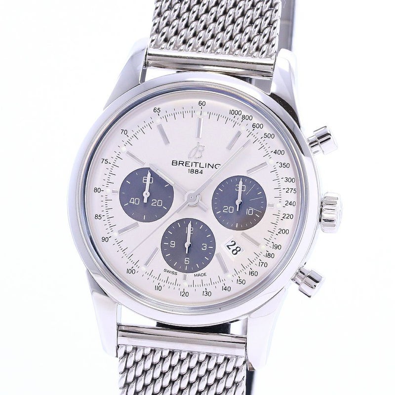 【中古】BREITLING TRANSOCEAN CHRONOGRAPH ブライトリング トランスオーシャン クロノグラフ AB015212/G724/154A (A015G24OCA)