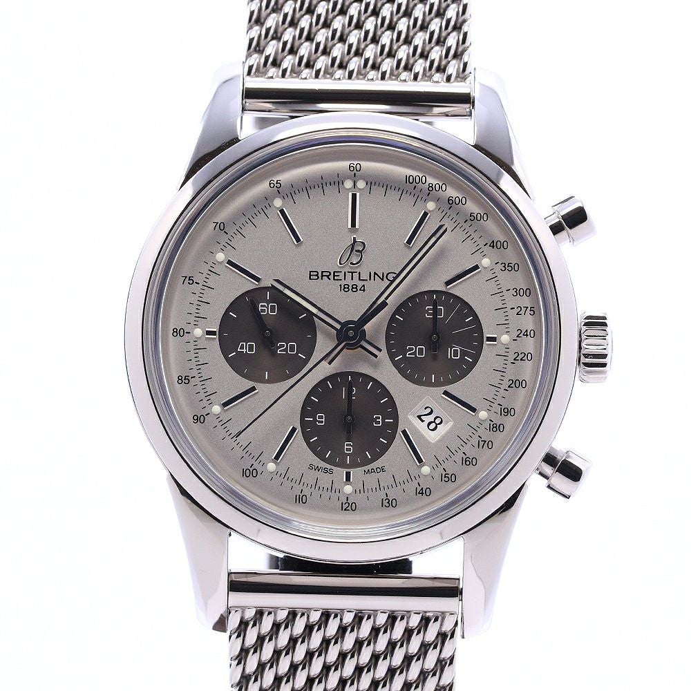 【中古】BREITLING TRANSOCEAN CHRONOGRAPH ブライトリング トランスオーシャン クロノグラフ AB015212/G724/154A (A015G24OCA)