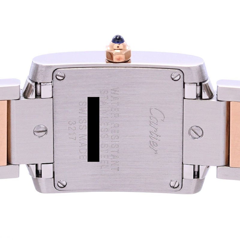 【中古】CARTIER TANK FRANCAISE SMALL MODEL 2009 CHRISTMAS ASIA LIMITED カルティエ タンクフランセーズ SM 2009年クリスマス アジア1200本限定 W5010001