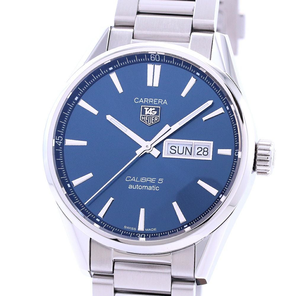 【中古】TAG HEUER CARRERA CALIBRE 5 DAY-DATE タグ・ホイヤー カレラ キャリバー5 デイデイト WAR201E.BA0723