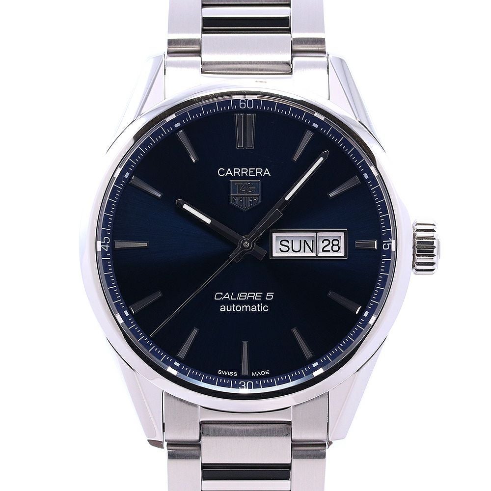 【中古】TAG HEUER CARRERA CALIBRE 5 DAY-DATE タグ・ホイヤー カレラ キャリバー5 デイデイト WAR201E.BA0723