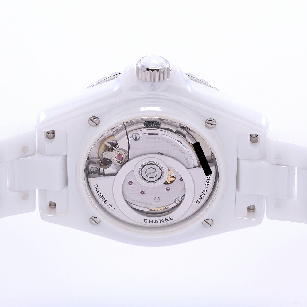【中古】CHANEL <br>J12 CALIBER 12.1 DIAMOND BEZEL 38MM <br>シャネル <br>J12 キャリバー 12.1 ダイヤモンドベゼル 38MM <br>H7189