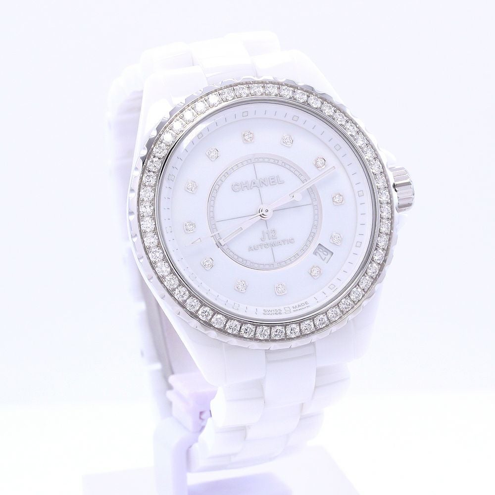 【中古】CHANEL <br>J12 CALIBER 12.1 DIAMOND BEZEL 38MM <br>シャネル <br>J12 キャリバー 12.1 ダイヤモンドベゼル 38MM <br>H7189