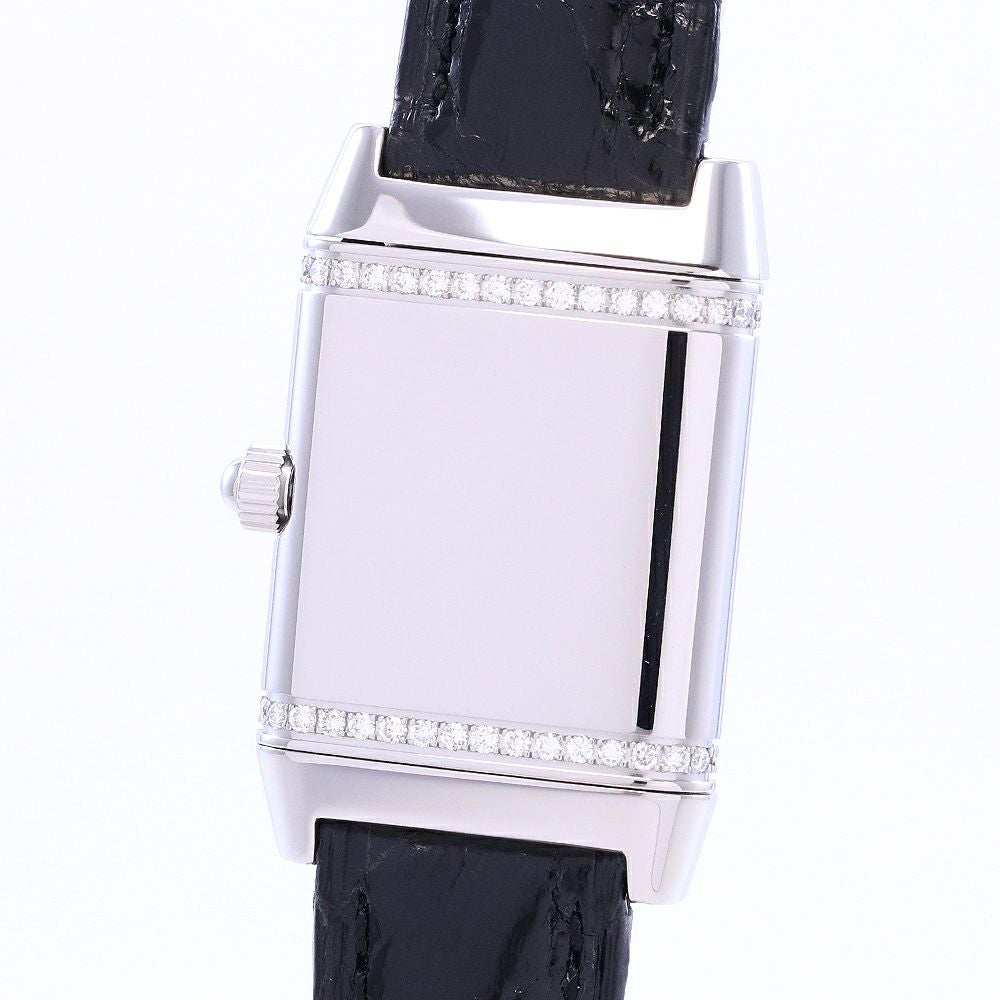 中古】JAEGER-LECOULTRE REVERSO FLORAL DIAMOND BEZEL ジャガー