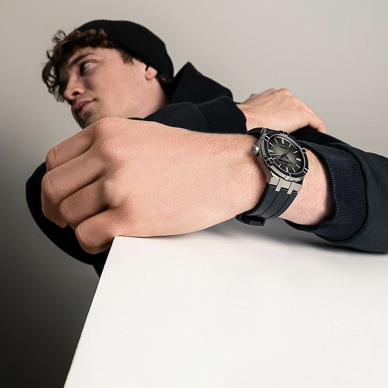 MAURICE LACROIX AIKON AUTOMATIC 42mm GUNMETAL PVD LIMITED EDITION