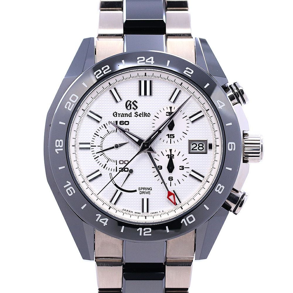 【中古】GRAND SEIKO SPORTS COLLECTION SPRINGDRIVE GMT グランドセイコー スポーツコレクション スプリングドライブ GMT SBGC221 (9R86-0AG0)