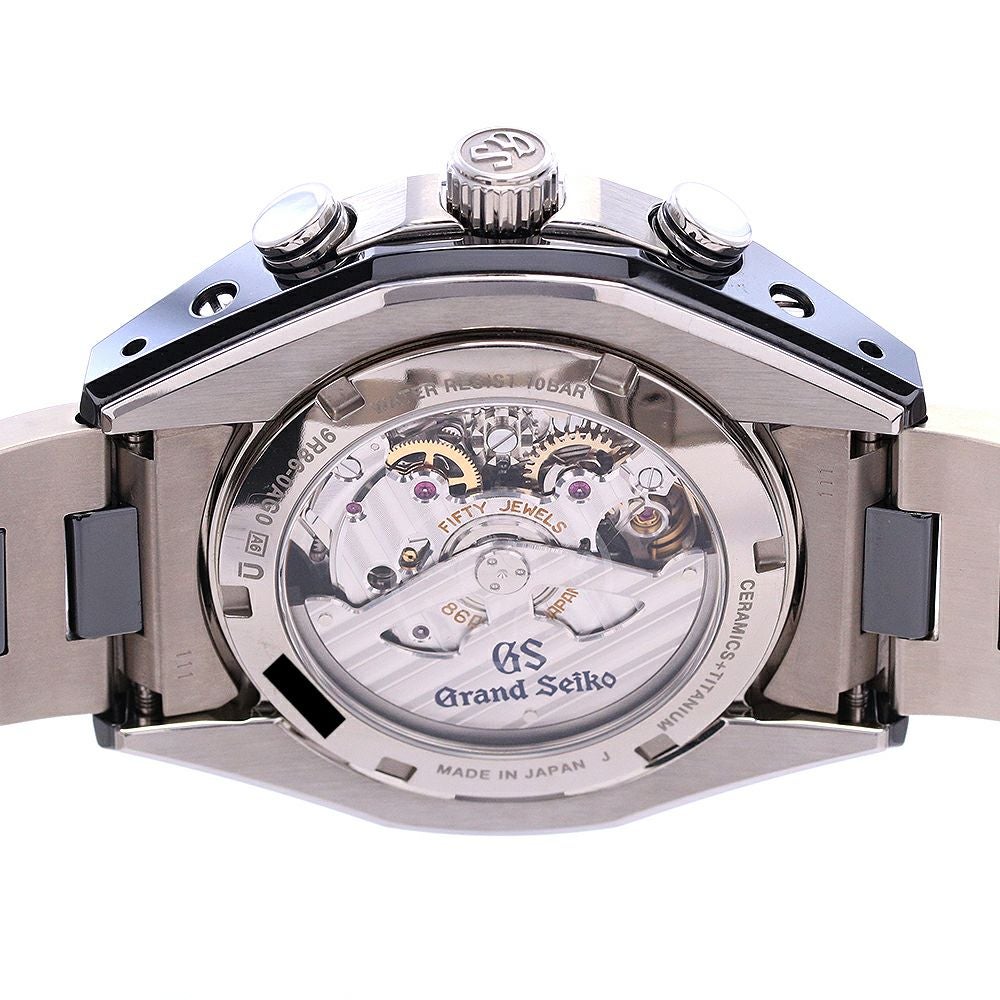 【中古】GRAND SEIKO SPORTS COLLECTION SPRINGDRIVE GMT グランドセイコー スポーツコレクション スプリングドライブ GMT SBGC221 (9R86-0AG0)