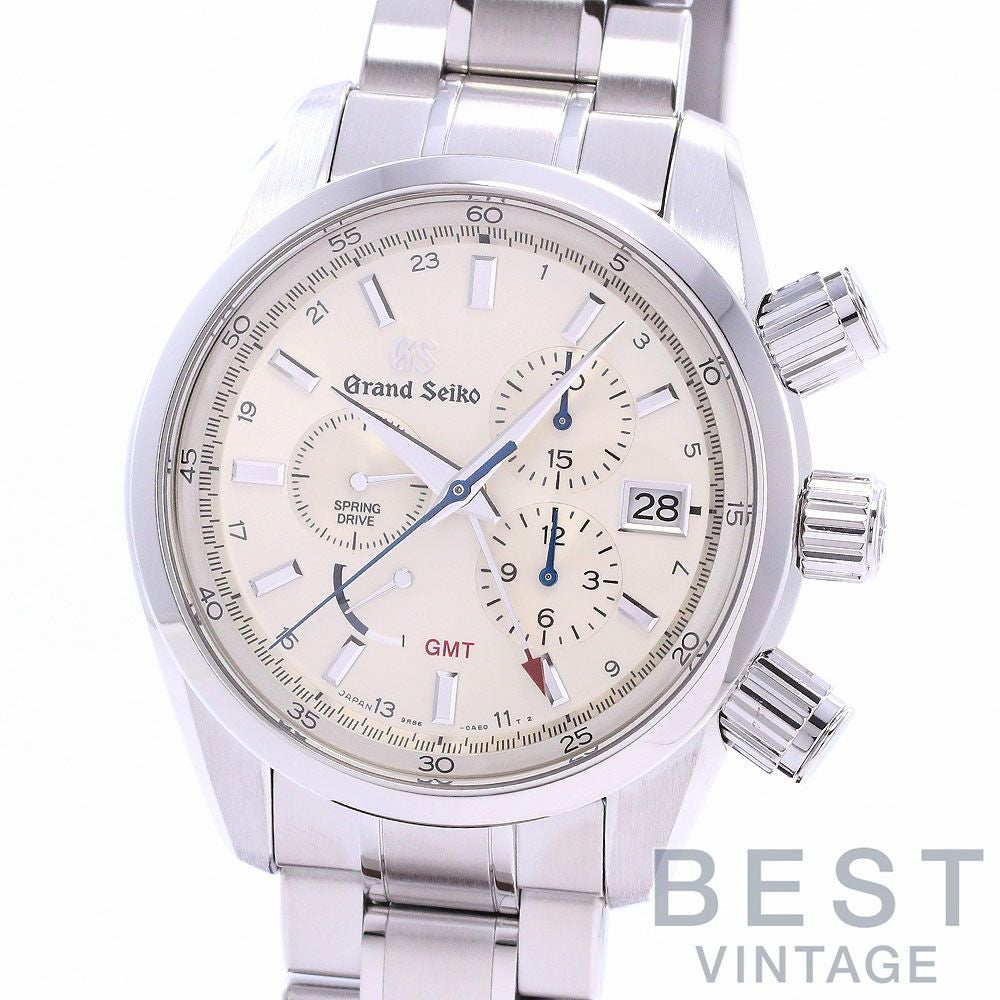 【中古】GRAND SEIKO SPORTS COLLECTION SPRING DRIVE CHRONOGRAPH グランドセイコー スポーツコレクション スプリングドライブ クロノグラフ SBGC001 (9R86-0AA0)