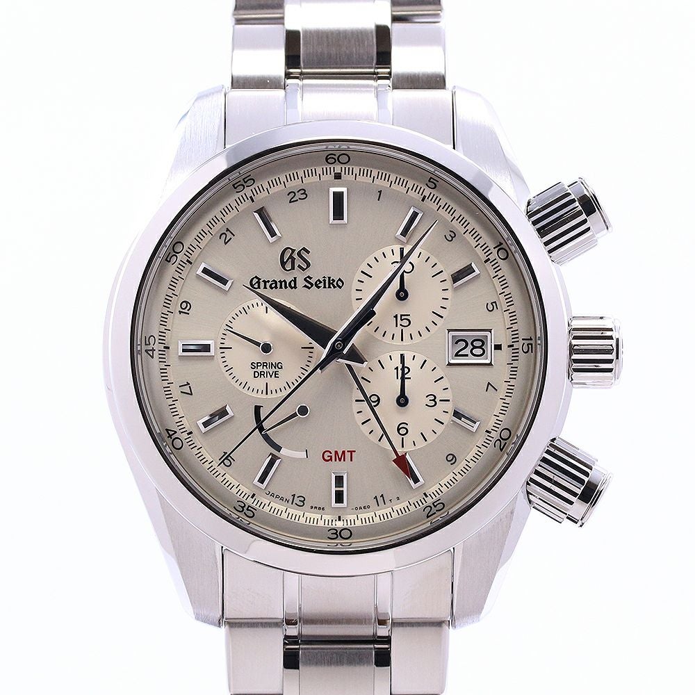 【中古】GRAND SEIKO SPORTS COLLECTION SPRING DRIVE CHRONOGRAPH グランドセイコー スポーツコレクション スプリングドライブ クロノグラフ SBGC001 (9R86-0AA0)