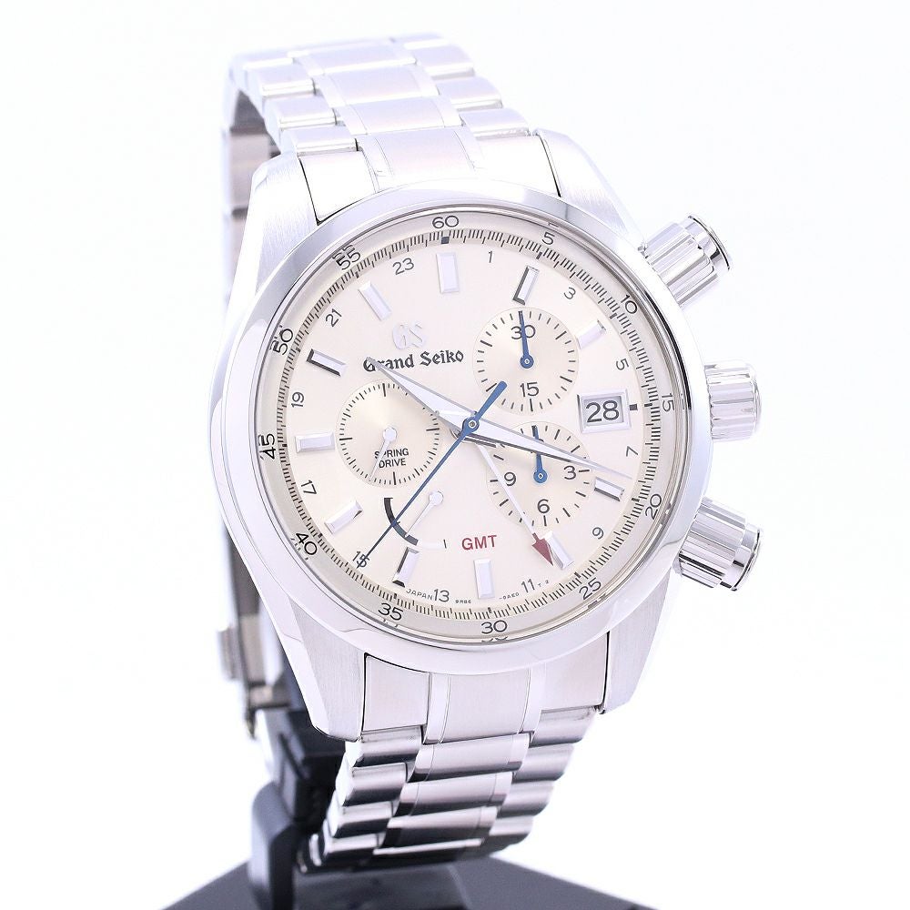 【中古】GRAND SEIKO SPORTS COLLECTION SPRING DRIVE CHRONOGRAPH グランドセイコー スポーツコレクション スプリングドライブ クロノグラフ SBGC001 (9R86-0AA0)