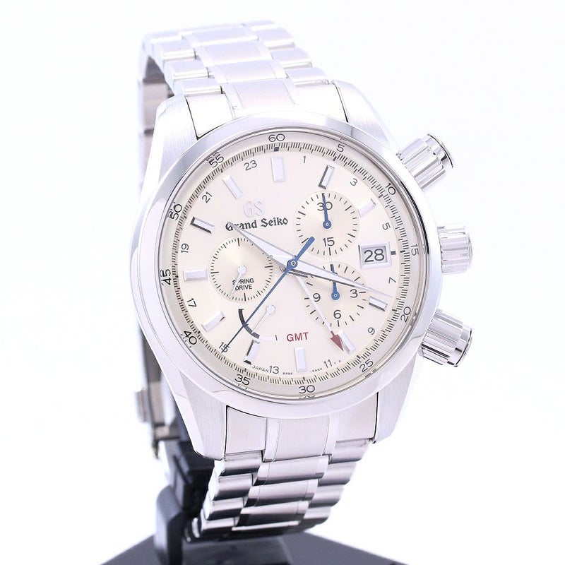 【中古】GRAND SEIKO SPORTS COLLECTION SPRING DRIVE CHRONOGRAPH グランドセイコー スポーツコレクション スプリングドライブ クロノグラフ SBGC001 (9R86-0AA0)