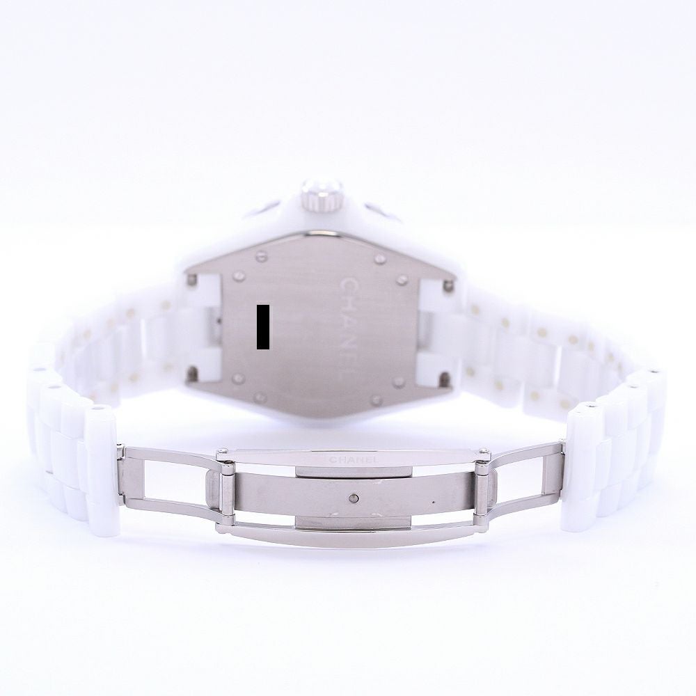 中古】CHANEL J12 WHITE CERAMIC AUTOMATIC 38MM シャネル J12