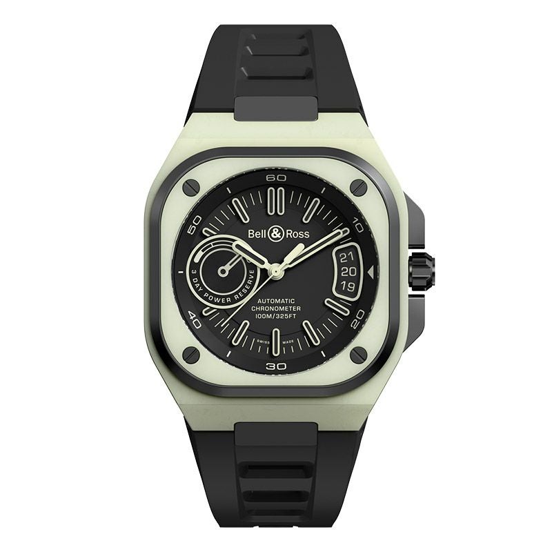 ベル＆ロス BR-X5 グリーン ラム BRX5R-LUM-TC/SRB