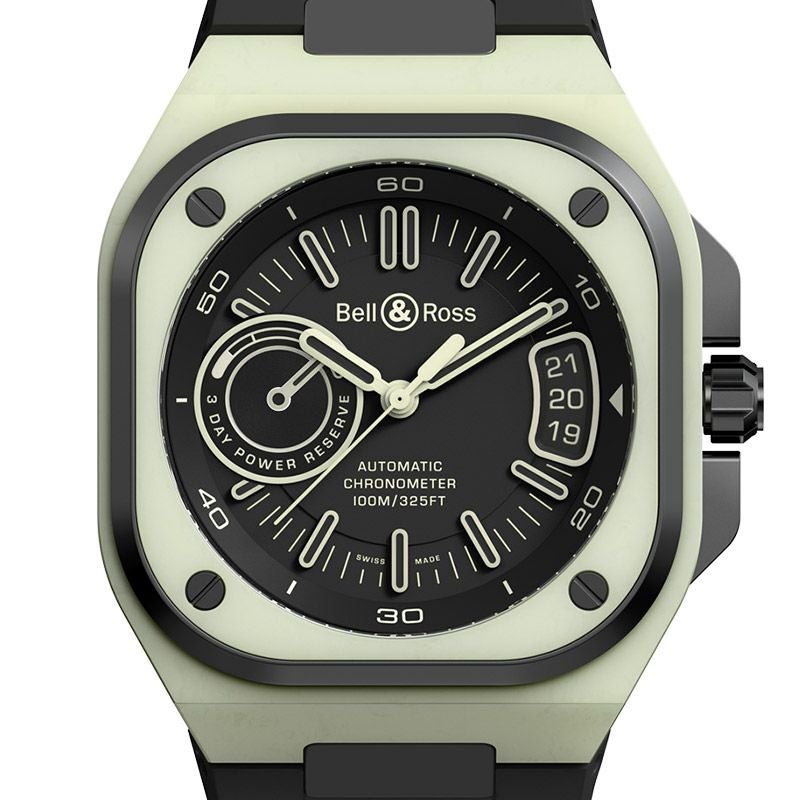 ベル＆ロス BR-X5 グリーン ラム BRX5R-LUM-TC/SRB