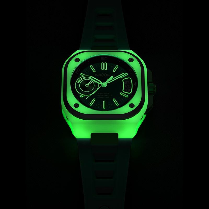 ベル＆ロス BR-X5 グリーン ラム BRX5R-LUM-TC/SRB