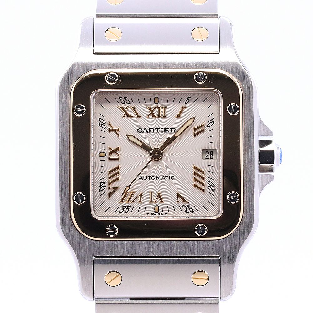 中古】CARTIER SANTOS GALBEE LARGE MODEL 20TH ANNIVERSARY EDITION
