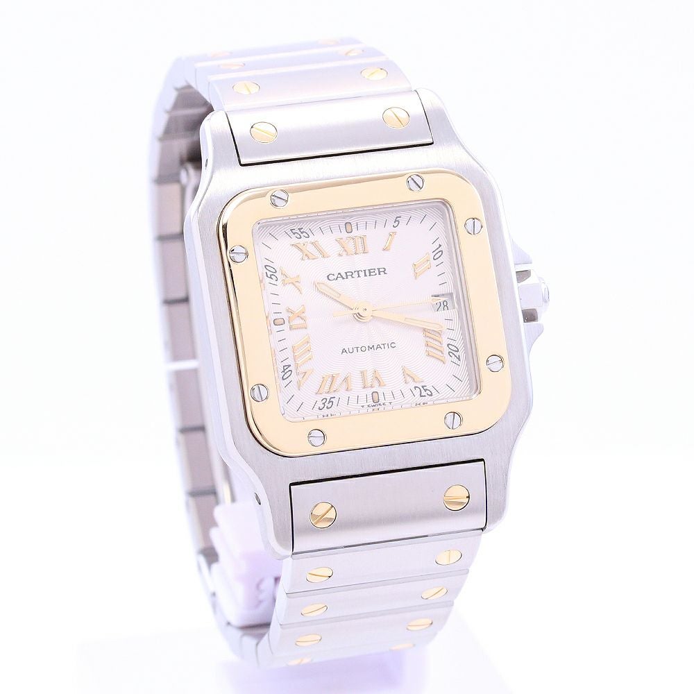 中古】CARTIER SANTOS GALBEE LARGE MODEL 20TH ANNIVERSARY EDITION