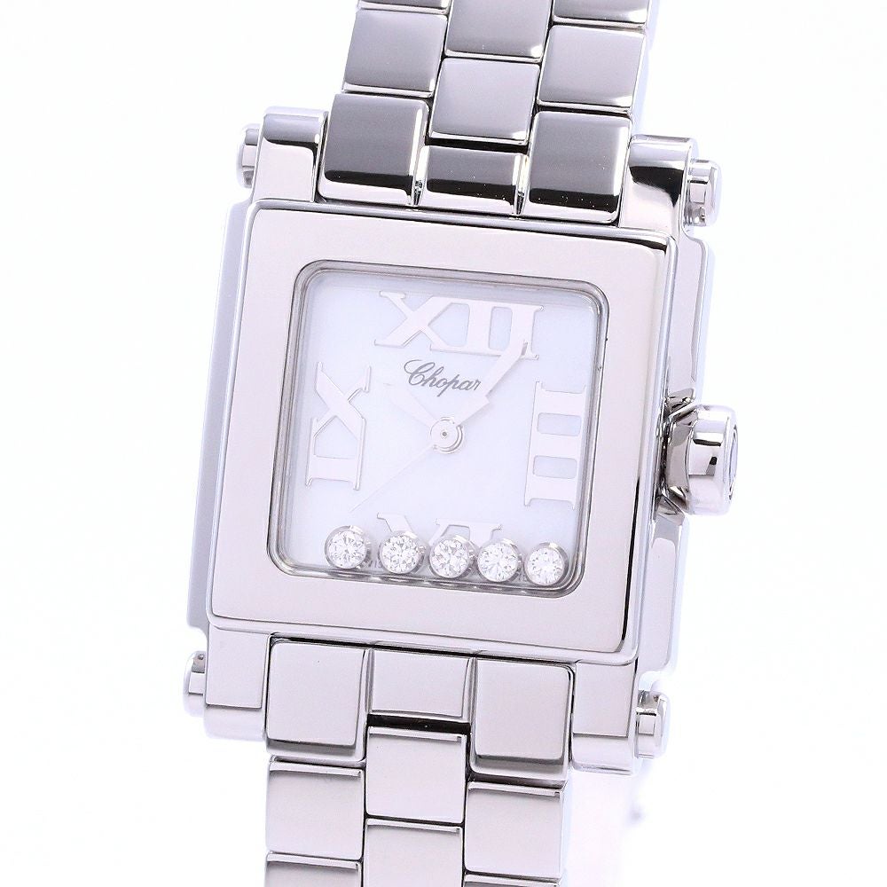 【中古】CHOPARD HAPPY SPORT SQUARE SMALL ショパール ハッピースポーツ スクエア スモール 278516-3006