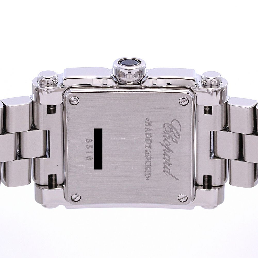 【中古】CHOPARD HAPPY SPORT SQUARE SMALL ショパール ハッピースポーツ スクエア スモール 278516-3006