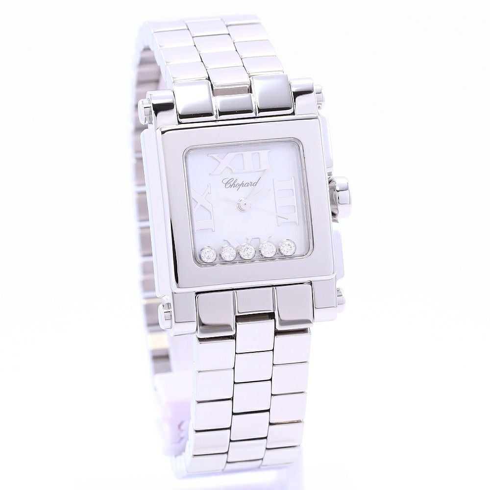 【中古】CHOPARD HAPPY SPORT SQUARE SMALL ショパール ハッピースポーツ スクエア スモール 278516-3006