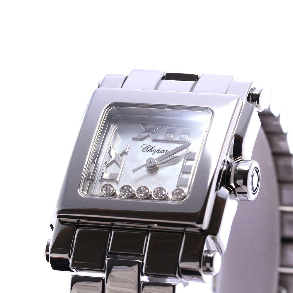 【中古】CHOPARD HAPPY SPORT SQUARE SMALL ショパール ハッピースポーツ スクエア スモール 278516-3006