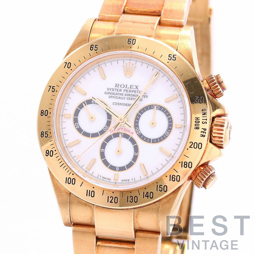 【中古】ROLEX COSMOGRAPH DAYTONA PORCELAIN MARK 1 DIAL ロレックス コスモグラフ デイトナ ポーセリン マーク1 ダイヤル 16528