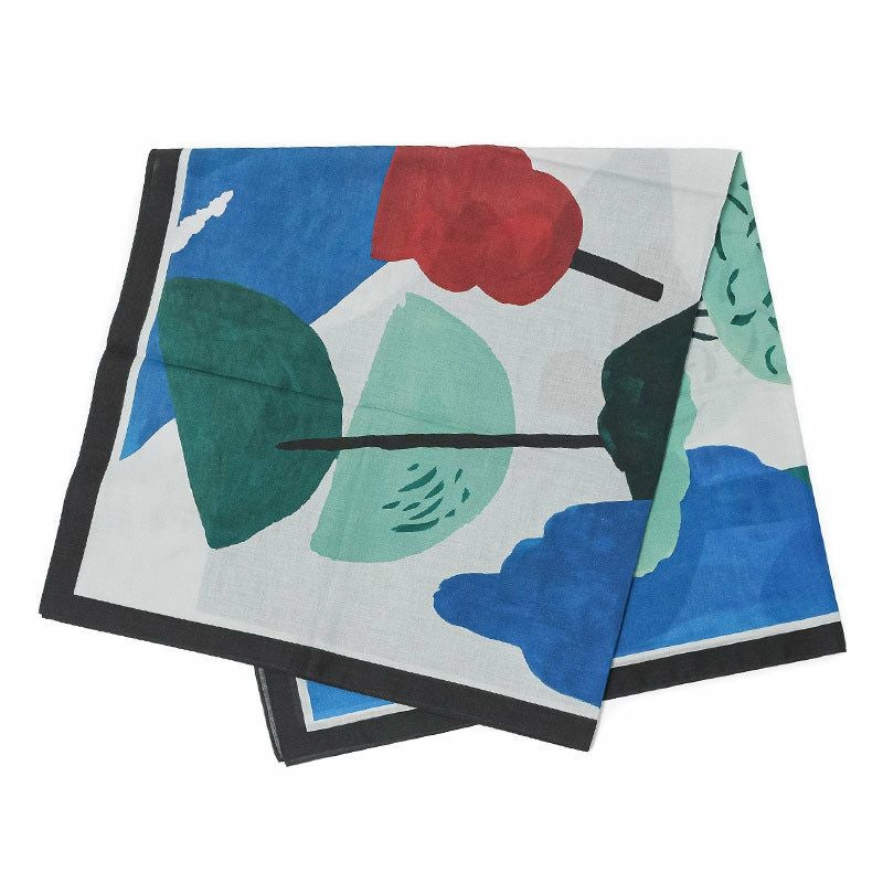 Sarahbel Cotton scarf Mountain サラベル コットンスカーフ SAB-cot-scarf-mountain