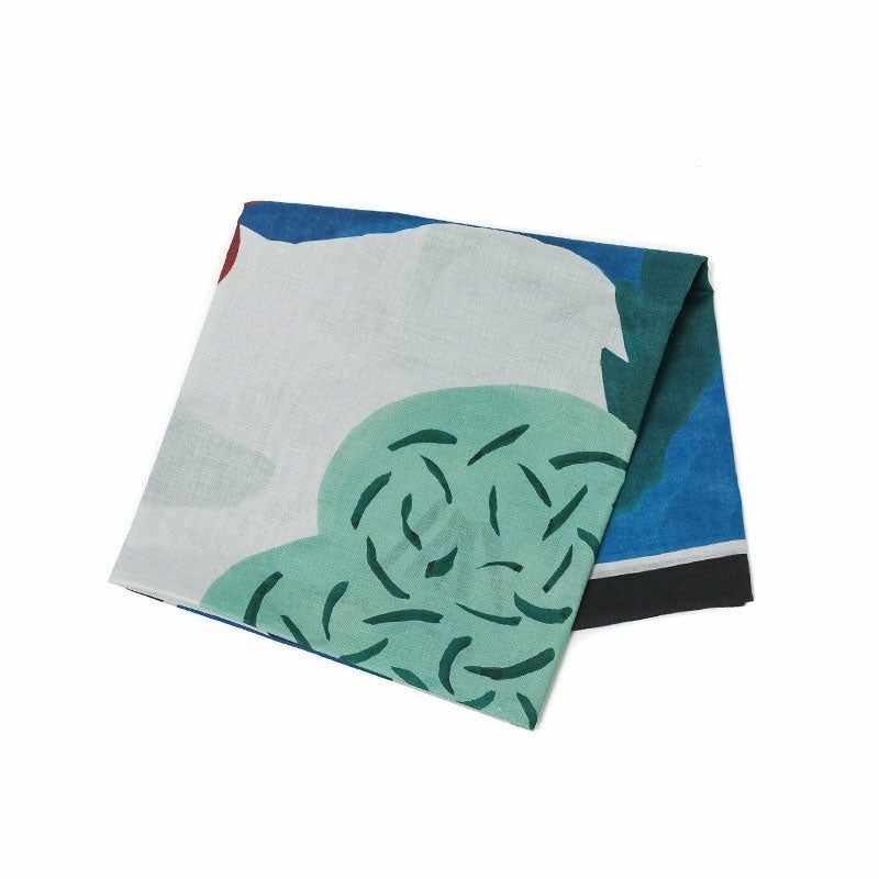 Sarahbel Cotton scarf Mountain サラベル コットンスカーフ SAB-cot-scarf-mountain