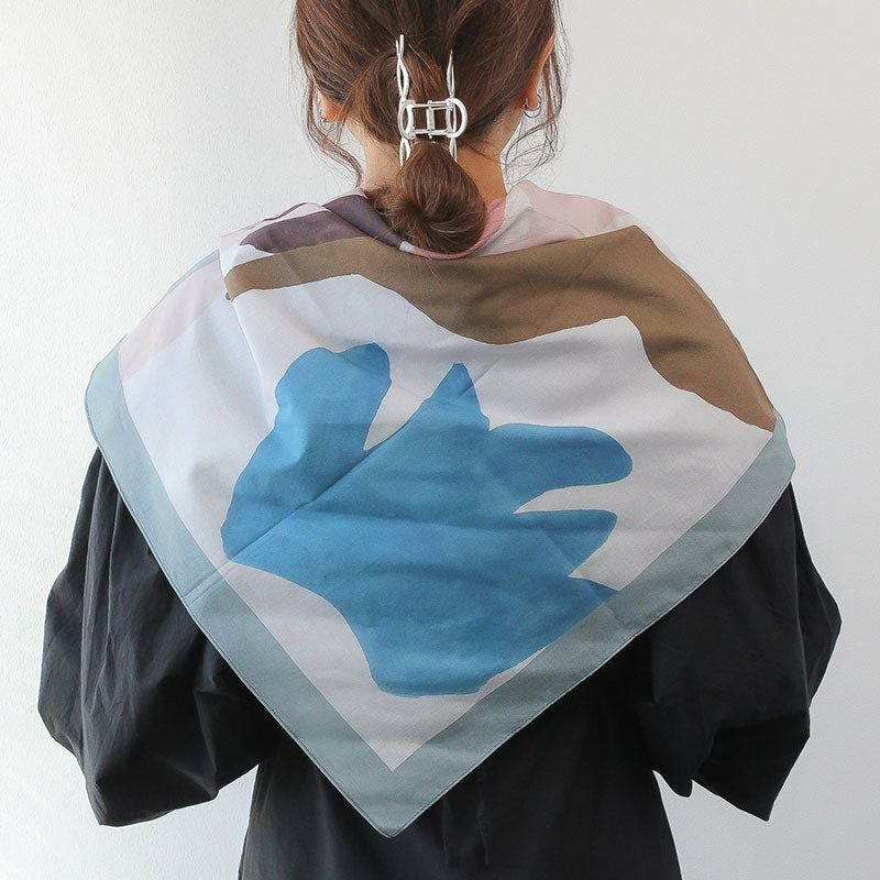 Sarahbel Cotton scarf Dracaena サラベル コットンスカーフ SAB-cot-scarf-dracaena